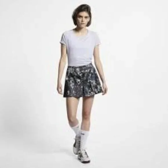 Nike Court X Roland Garros 2019 Paris Collection Tennis Skort AO0370-010 M NWOT - Picture 3 of 10